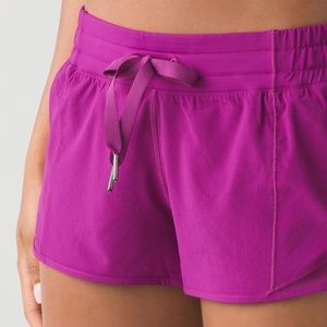 Fuschia Lululemon Hotty Hot Short